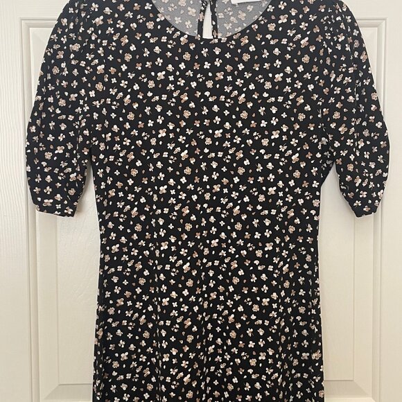 All In Favor Floral Print Midi Dress Size M - Picture 2 of 4